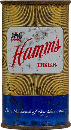 Hamm's Beer Flat Top Can