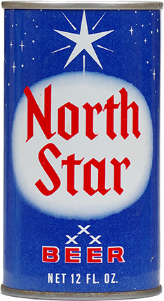 North Star Beer Pull Tab Can