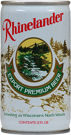 Rhinelander Beer Pull Tab Can