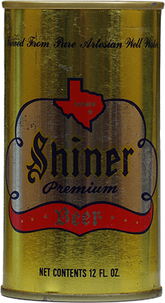 Shiner Beer Pull Tab Can